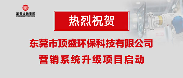 東莞市頂盛環(huán)?？萍加邢薰緺I銷系統(tǒng)升級項目啟動