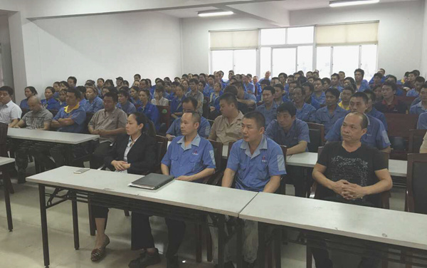 熱烈祝賀2015年9月溫州三聯(lián)鍛造有限公司管理升級(jí)正式啟動(dòng)！