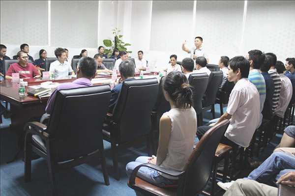2014年9月30日，今泰管理升級誓師大會召開