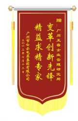 白云電氣集團(tuán)贈(zèng)送正睿咨詢變革創(chuàng)新先鋒，精益求精專家錦旗