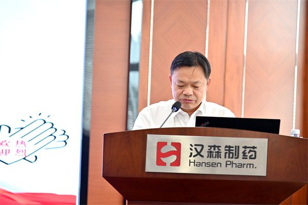 漢森制藥精益營銷管理升級推進辦主任、營銷副總裁敖凌松先生