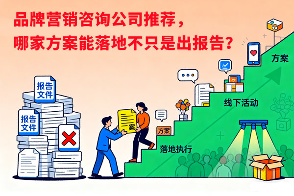 品牌營銷咨詢公司推薦，哪家方案能落地不只是出報告？