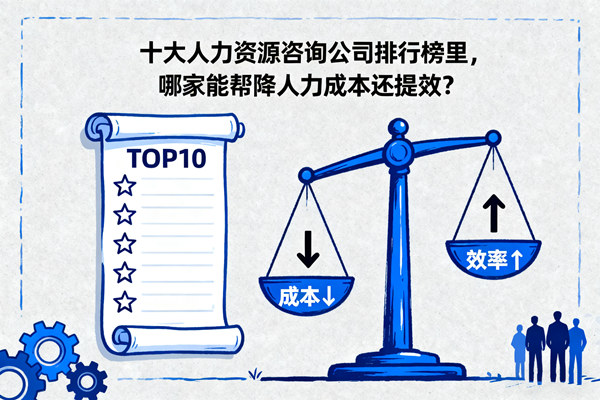 十大人力資源咨詢公司排行榜里，哪家能幫降人力成本還提效？