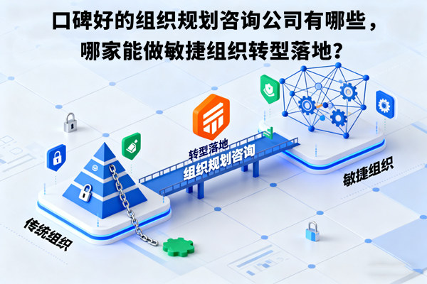 口碑好的組織規(guī)劃咨詢(xún)公司有哪些，哪家能做敏捷組織轉(zhuǎn)型落地？