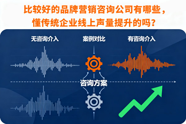 比較好的品牌營(yíng)銷(xiāo)咨詢(xún)公司有哪些，懂傳統(tǒng)企業(yè)線上聲量提升的嗎？
