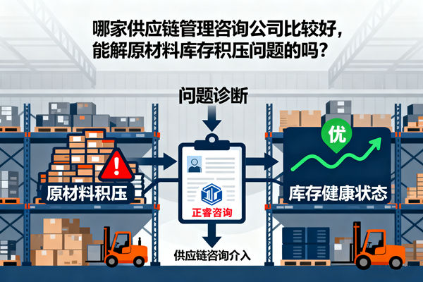哪家供應鏈管理咨詢公司比較好，能解原材料庫存積壓問題的嗎？