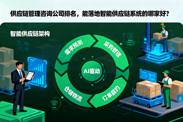 供應鏈管理咨詢公司排名，能落地智能供應鏈系統(tǒng)的哪家好？