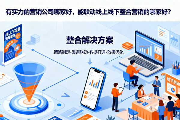 有實力的營銷公司哪家好，能聯(lián)動線上線下整合營銷的哪家好？