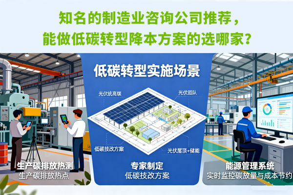 知名的制造業(yè)咨詢公司推薦，能做低碳轉(zhuǎn)型降本方案的選哪家？