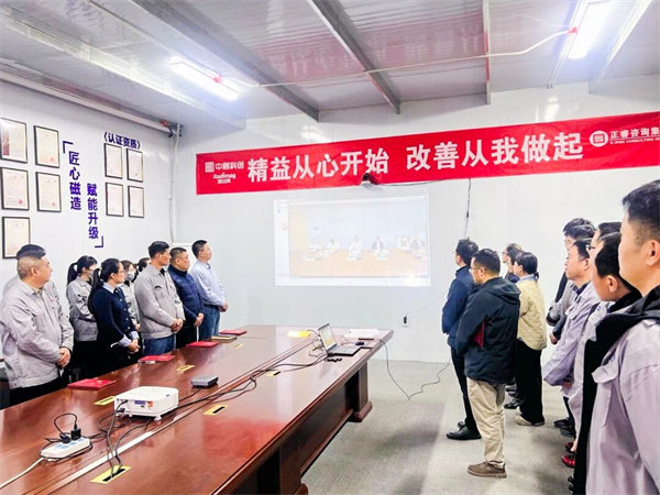 中國稀土集團旗下瑞達美公司精益生產標桿項目啟動大會圓滿召開